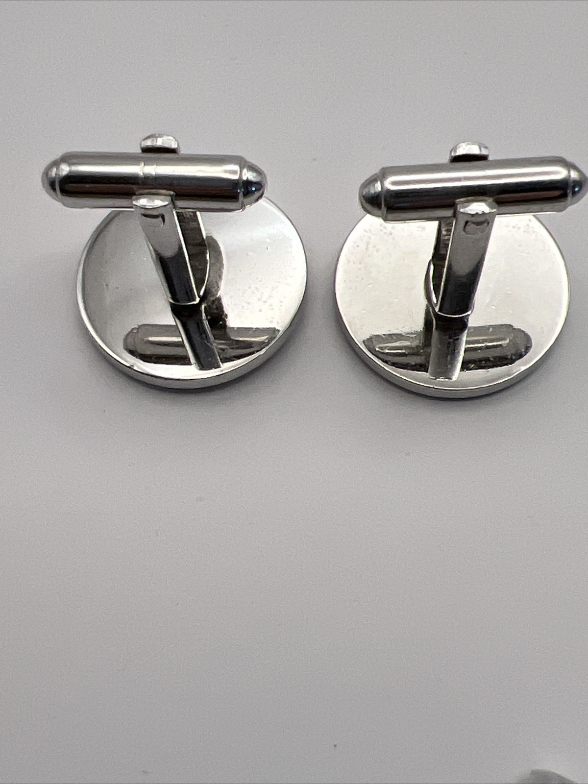 Vintage Signed SHIELDS Letter Initial "E" Cufflin… - image 7