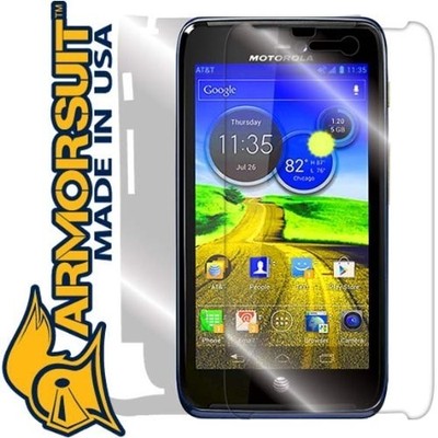 ArmorSuit MilitaryShield Motorola ATRIX HD Screen Protector + Full Body Skin USA