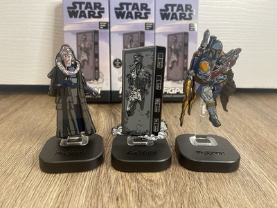 FiGPiN Han Solo Quest Boba Fett Bib Fortuna - 2025 SDCC Exclusive - Set Of 3