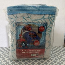 Spider- Man 4 Pc Toddler Bedding Set