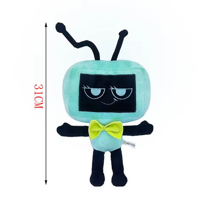 10 Inch Star-Time Vee Plush Toy, Dandy s World Soft Doll, Gift for Animation Fan