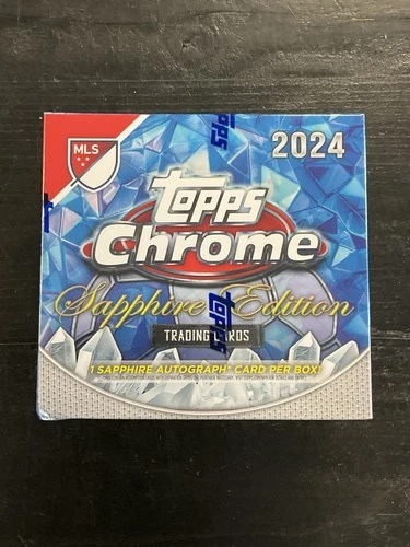 2024 Topps Chrome Sapphire MLS - Factory Sealed Hobby Box