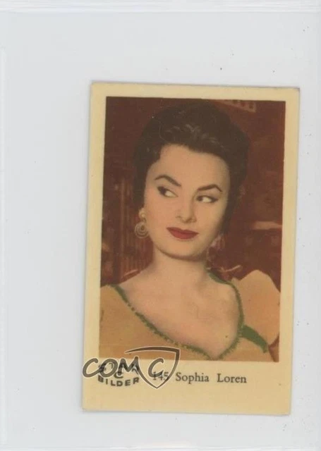 1962 Dutch Gum Star Bilder C Food Issue Sophia Loren #145