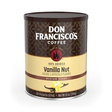 Premium Vanilla Nut Ground Flavored Coffee Rich Aromatic 100% Arabica Beans