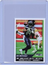 2021 Panini NFL Sticker & Card Collection - Sticker - DK Metcalf, #541