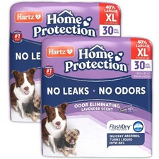 Hartz Home Protection Lavender Scent Odor Eliminating Dog Pads, XL