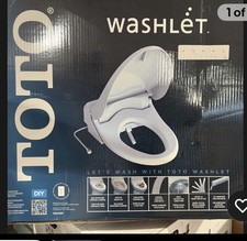 TOTO Washlet Elongated Bidet Seat with SoftClose Lid T1SW2491 01 Remote Control