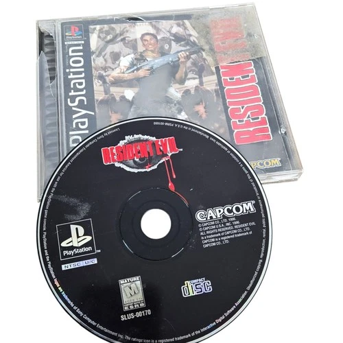 Resident Evil 1 Original Game PS1 Sony PlayStation 1 1996 Tested