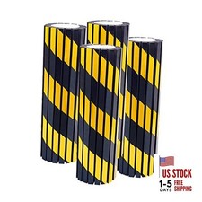 Garage Wall Protector Foam Wall Corner Guard for Parking Garages 4 pack Yellow