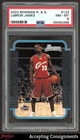 2003-04 Bowman #123 LeBron James RC ROOKIE CAVALIERS PSA 8 NM/MT