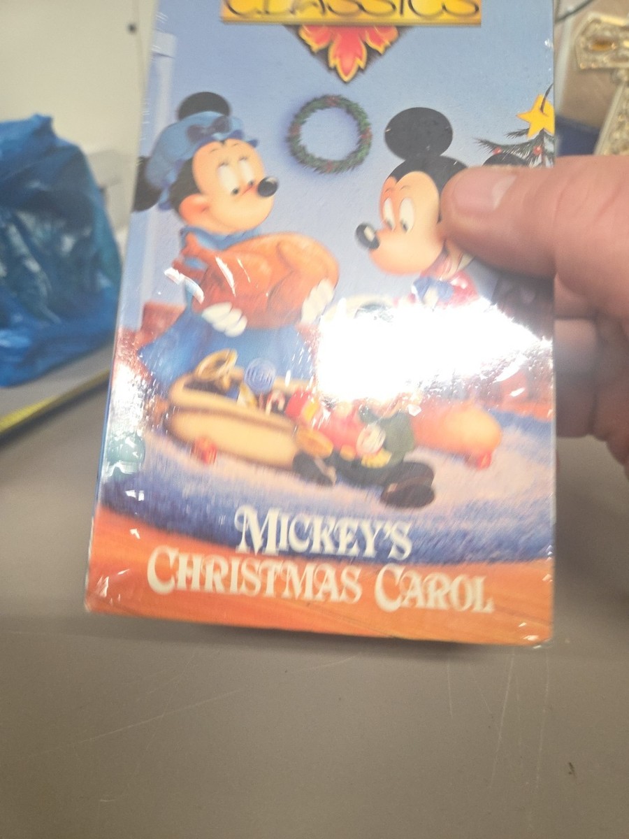 Walt Disney Mini Classics - Mickeys Christmas Carol (VHS, 1994