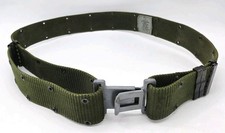 Vintage 1982 US Military LC-2 ALICE Pistol Belt Nylon Field Gear Size L OD GREEN