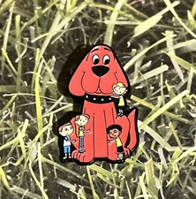 Clifford the Big Red Dog Children's Book Cartoon PBS TV Hat Lapel Bag Pin NEW
