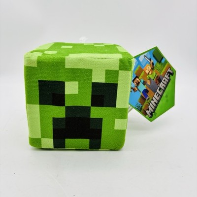 Minecraft Plush Cubes 5'' Stuffed Toys Creeper Dolls Mojang Microsoft Game Gift