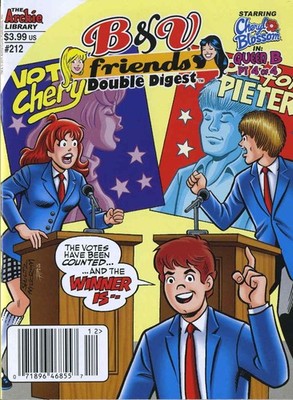 B And V Friends Double Digest #212 (Newsstand) FN; Archie | Cheryl Blossom Betty