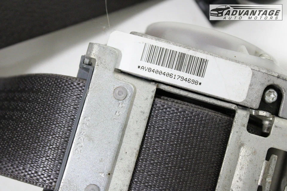 Cinturón de seguridad delantero izquierdo del lado del conductor Hummer H3 2006-2009 ébano OEM Foto 4 de 4