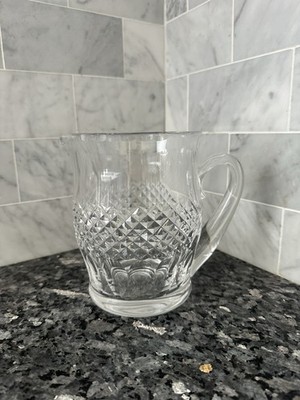 Waterford Crystal Colleen Pattern Discontinued Short Stem Jug Pitcher 32oz Mint
