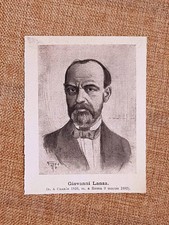 Giovanni Lanza Casale Monferrato, 1810 – Roma, 1882 Politico