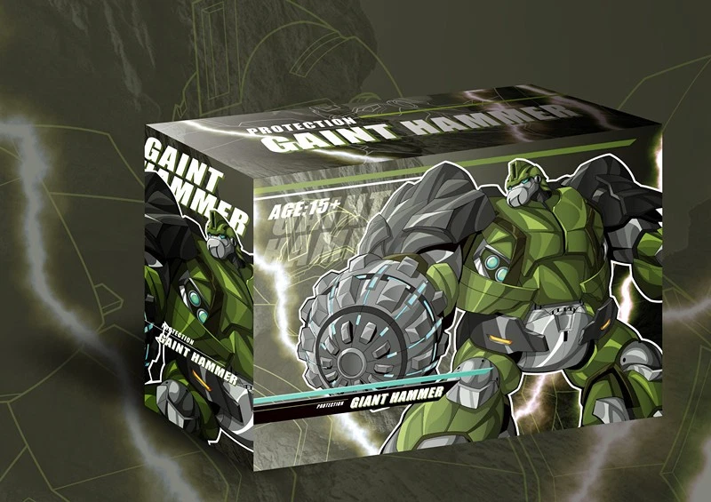 New APC Toys Giant Hammer Bulkhead Action Figure Transforms Robot In Stock gift - Image 2 of 4