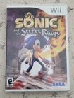 Sonic and the Secret Rings Nintendo Wii 2007 CIB Complete W/Manual Tested