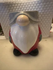 FTD Holiday Gnome Vase – Ceramic Christmas Gnome Shaped Vase L333 Impfct Apperan