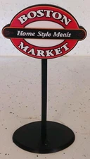 Boston Market Rotisserie Kitchen Restaurant Miniature 3d Print Sign Diorama 6"