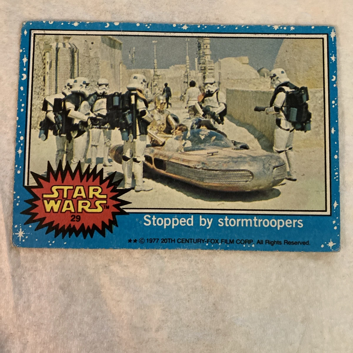 first edition star wars cards Star Wars Star Wars-Series 1 (Blue) Trading Card Sets for sale