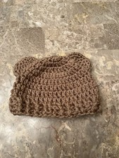 Baby Bear Crocheted Hat Size Newborn/ 0-3 Months