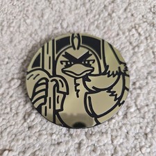 Pokemon TCG  - Oversized Gold Coin - Sir Farfetched - Sirfetchd