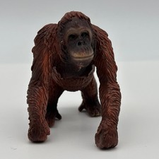 Schleich 2002 Orangutan Figure Brown Wild Ani...