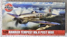 Airfix 1:72 Hawker Tempest Mk.V Royal Air Force - Kit Ref: A02110. BNISB