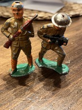 Vintage 1940's Barclay/Manoil lead toy soldiers 2 