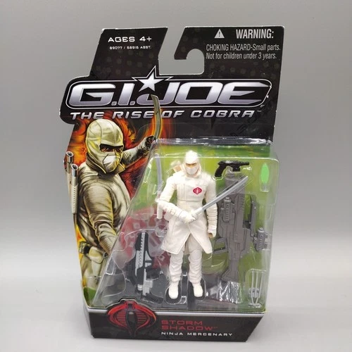 G.I. Joe The Rise of Cobra Storm Shadow Ninja Mercenary Action Figure 2009 New