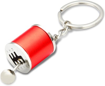 Car Shifter Gea Keychain, Creative 6 Speed Manual Transmission Shift Lever Keyr