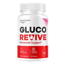 Valdivia Gluco Revive 60 Capsules Blood Sugar Support Supplement Made in USA
