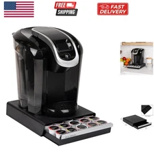 Single Serve Coffee Pod Drawer, 30 Pod Capacity, Countertop Organizer, 10.5"L...