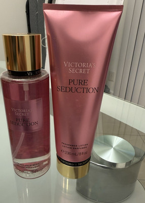 Victoria's Secret Pure Seduction Fragrance Mist & Lotion Set 8 fl oz