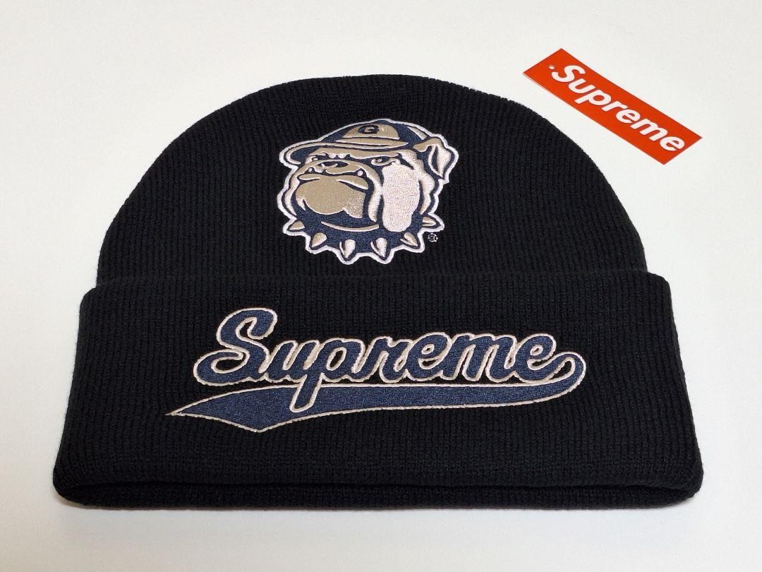 ●Supreme x Mitchell & Ness Beanie Black\" Buy Supreme x Mitchell & Ness NCAA Beanie 'Black' - FW24BN27