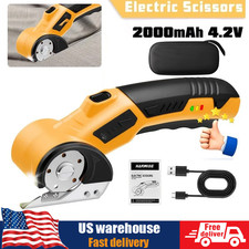 Cordless Electric Scissors 4V Cardboard Cutter Box Cutter Fabric Scissor Cutter