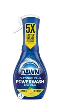 Dawn Platinum Powerwash Dish Spray, Dish Soap, Lemon Scent, 16 fl oz