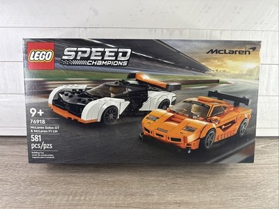 NEW LEGO SPEED CHAMPIONS: Mclaren Solus Gt & Mclaren F1 LM 76918 Quick Shipping