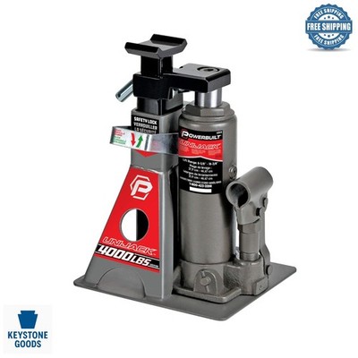 2 Ton Hydraulic Bottle Jack & Jackstand Combo for Cars & SUVs