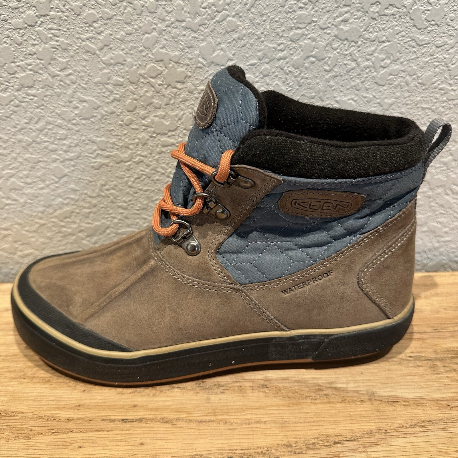 Stivali impermeabili Keen donna 6 5 W Elsa II multicolore pelle punta tonda 1019637