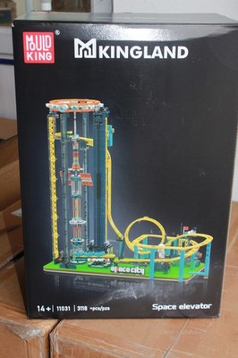 OO Mould King 11031 Space Elevator Klemmbausteine Achterbahn Weltraum  3118 pcs