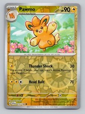 Pawmo 075/198 Common Scarlet & Violet Pokemon Reverse Holo Near Mint