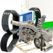 BOSCH 5PK1355 Keilrippenriemen-Satz + WAPU für OPEL ASTRA J CORSA D 1.4