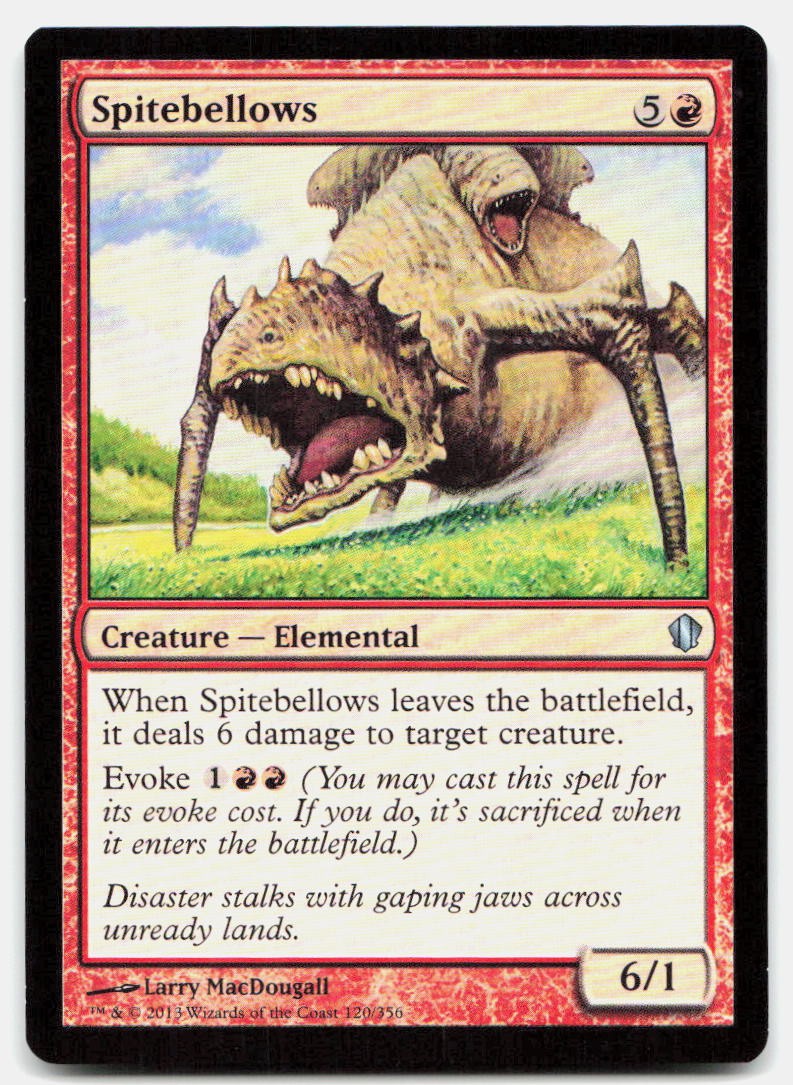 Spitebellows 120 Uncommon Commander 2013 Magic: The Gathering Lightly Played