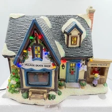 St Nicholas Square Village Skate Shop Rentals 2015 Christmas Illuminated