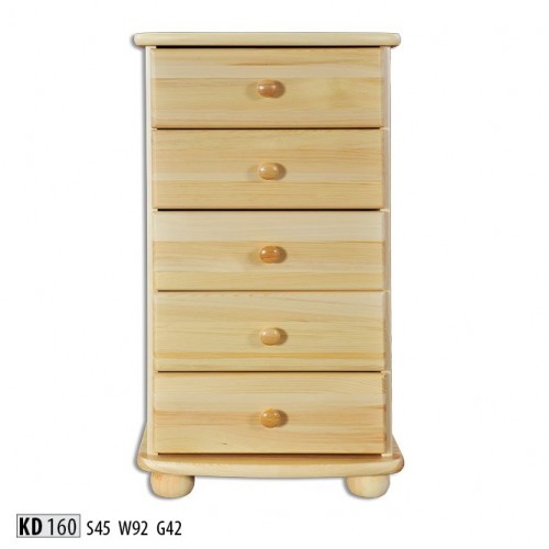 Highboard Kiefer Massiv Vollmassiv Massivholz Schrank Anrichte Kommode SchräNke-image