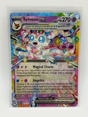 Pokemon TCG Sylveon Ex 041/131 Prismatic Evolutions Double Rare